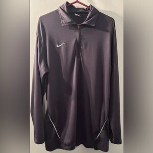 Nike Men’s Quarter-Zip Performance Pullover shirt size M